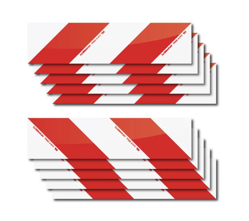 sachet ECO avec 10 bandes, mesurant 56 x 14 cm.