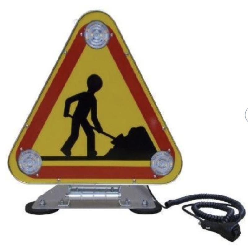 Panneau Triflash Magnetique 2 Faces LED AK5