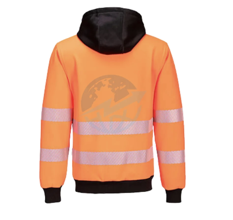 PW327 - PW3 - Sweat à capuche zippé Haute-Visibilité - Image 2